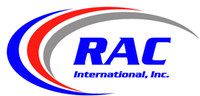 RAC International Logo. 'RAC International, Inc.'